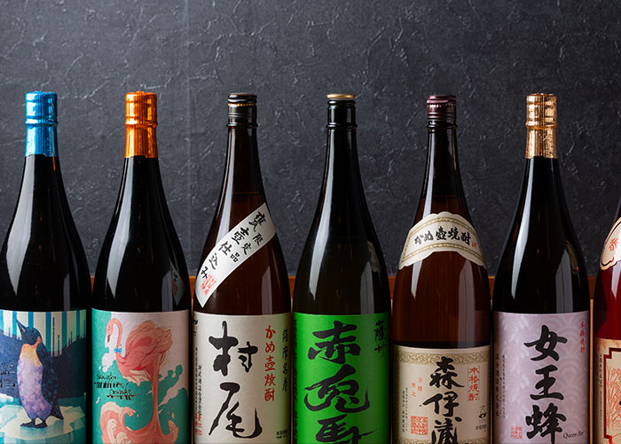 焼酎ボトル集合